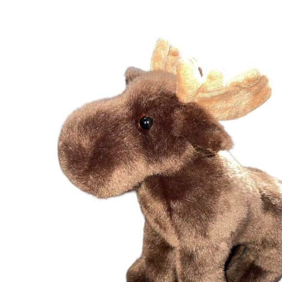Douglas Plush Moose Antlers Ulysses Stuffed Animal Nursery Decor Shower Gift 11" - Picture 3 of 12